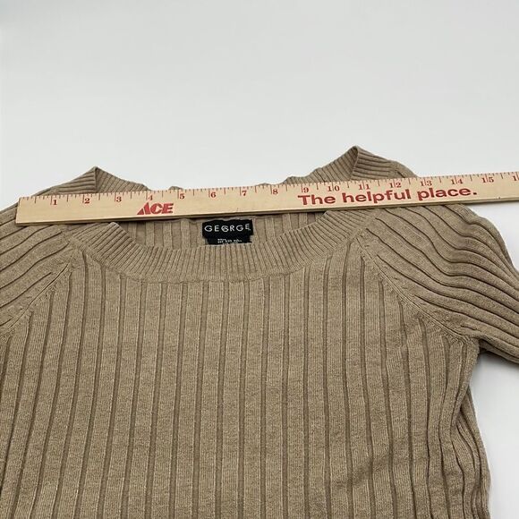 Urbane khaki heather George sweater - Picture 7 of 7